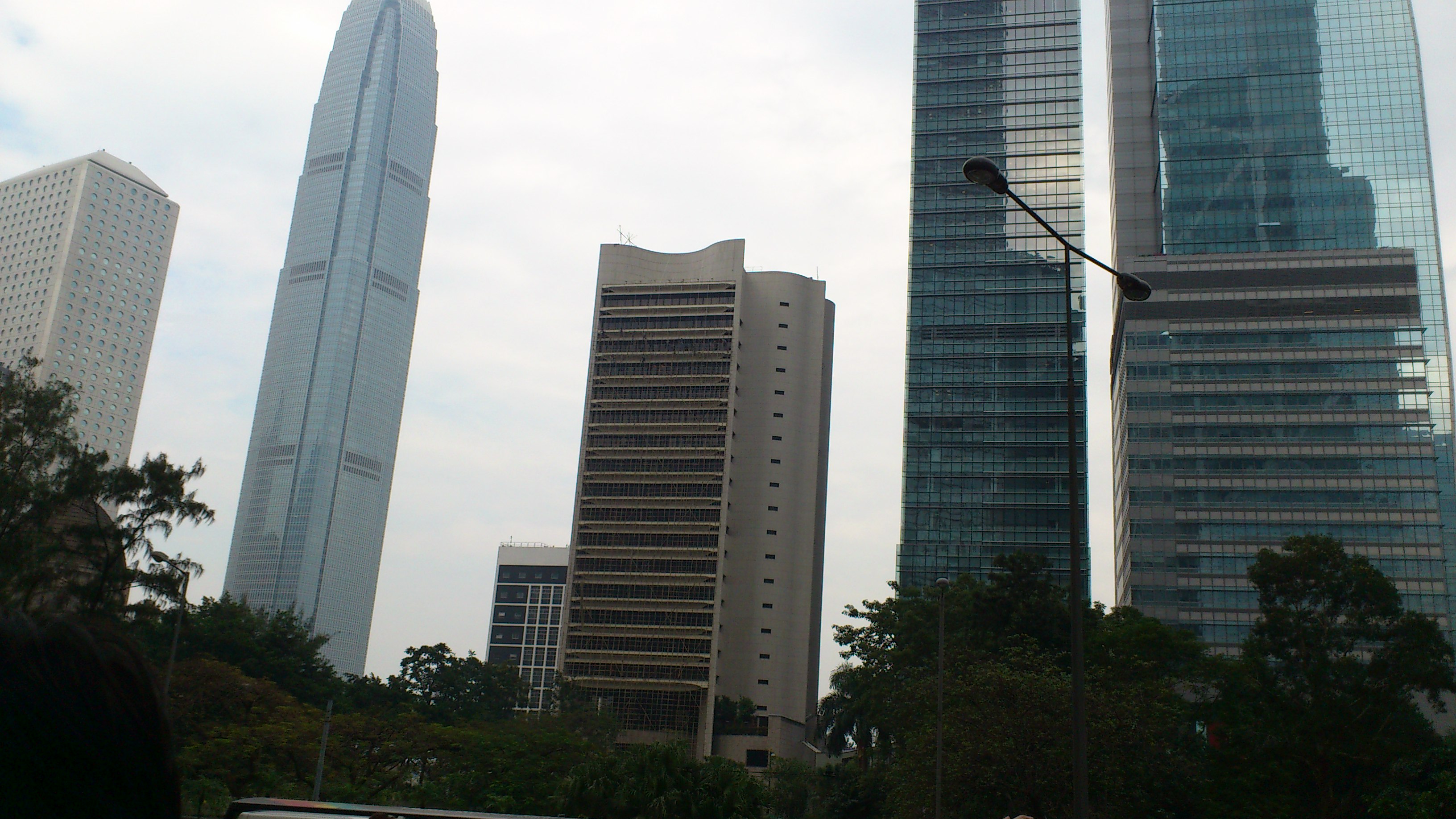 香港　背の高い建物